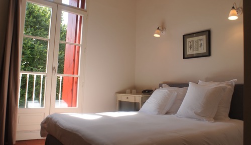 Chambre Double, vue jardin