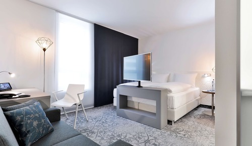 Chambre Double Deluxe, accessible aux personnes à mobilité réduite