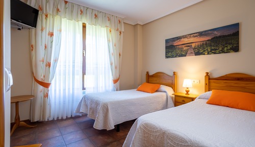 Chambre avec lits jumeaux