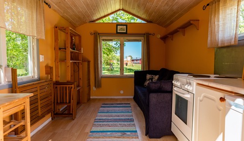 Cabane, salle de bains commune (Mini)