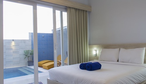 Chambre Deluxe, vue piscine