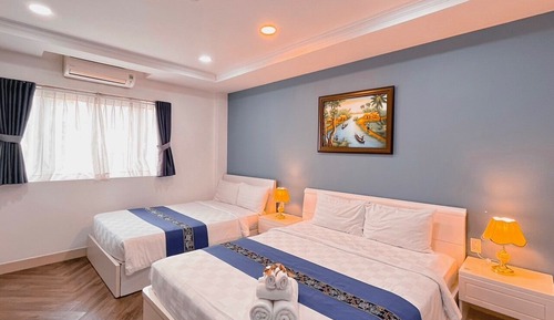 Appartement Standard, plusieurs lits, baignoire