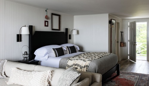 Chambre Deluxe, 1 très grand lit, vue océan