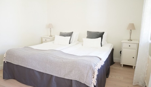 Chambre Double, vue mer, côté jardin