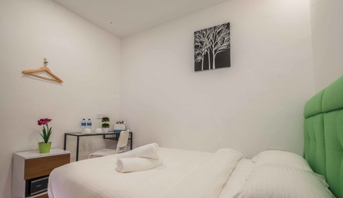 Chambre Double Supérieure, 1 grand lit, salle de bains privée
