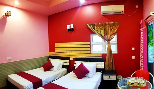 Chambre Double Standard, 1 lit double, non-fumeurs, vue ville