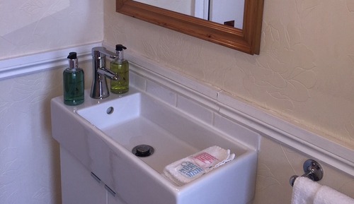 Chambre Simple Standard, salle de bains commune