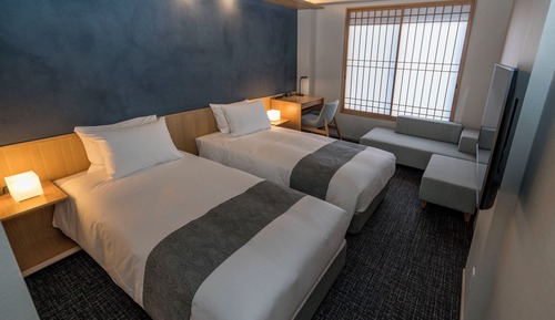 Chambre Supérieure avec lits jumeaux, 2 lits une place, non-fumeurs, rez-de-chaussée