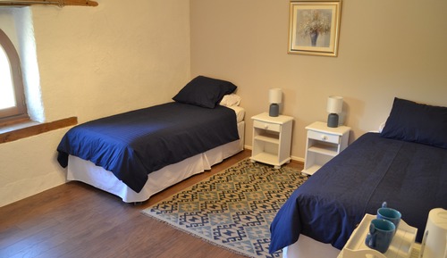 Chambre avec lits jumeaux (Bleu)