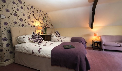 Chambre avec lits jumeaux