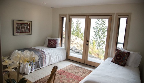 Chambre Deluxe avec lits jumeaux, salle de bains privée