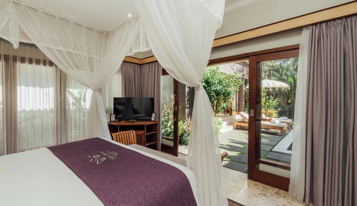 Villa Luxe, 2 chambres, piscine privée, côté jardin