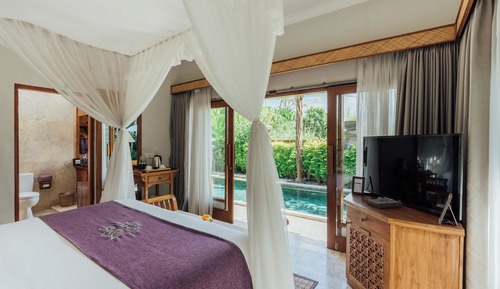 Villa Luxe, 3 chambres, piscine privée, vue jardin