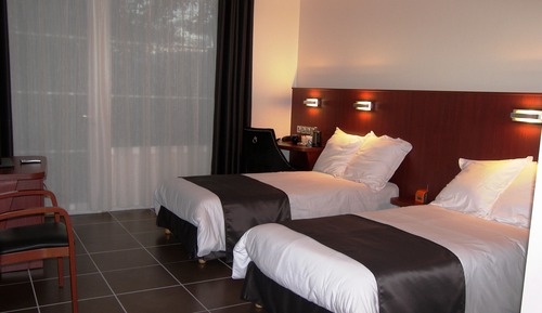 Chambre avec lits jumeaux