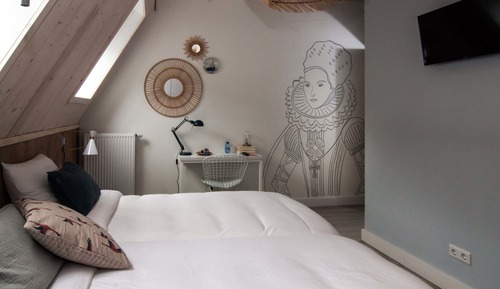 Chambre Double Luxe, 2 lits une place (Hollandse Bonje!)
