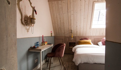 Chambre Double Luxe, 2 lits une place (Lieve Swaentje)