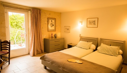 Chambre avec lits jumeaux (Le Patio)
