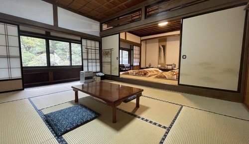 Chambre Double Royale, vue jardin