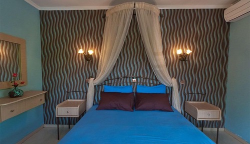 Chambre Double Junior, 1 chambre, terrasse, vue partielle sur la mer
