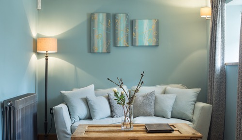 Chambre, vue jardin