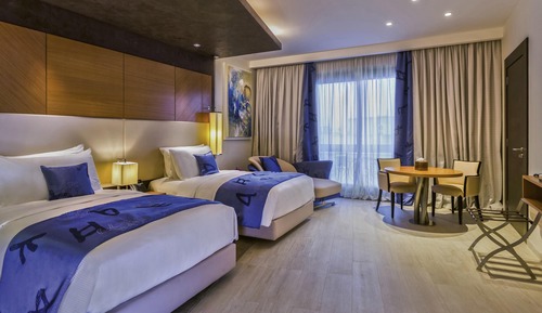 Chambre Deluxe avec lits jumeaux, 2 lits une place