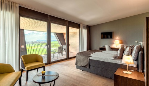 Chambre Double Deluxe, balcon, vue montagne