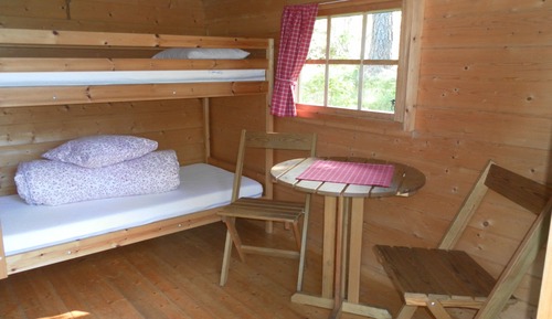 Cottage, salle de bains commune (3&4)