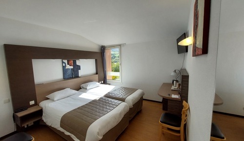 Chambre avec lits jumeaux