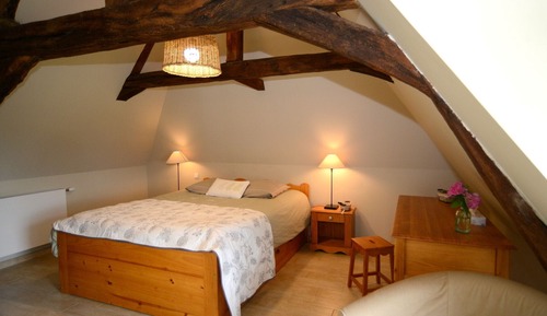 Chambre Double Confort, salle de bains privée, vue jardin (Parenthèse champêtre)