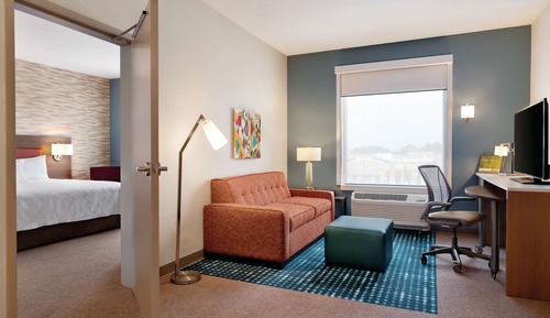Suite, 1 très grand lit, accessible aux personnes à mobilité réduite (Hearing)
