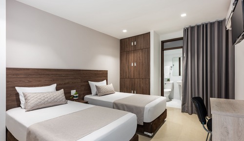 Chambre Double Supérieure, 2 lits une place