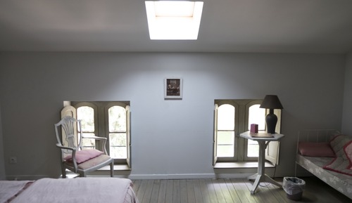 Suite Confort, salle de bains attenante, vue jardin