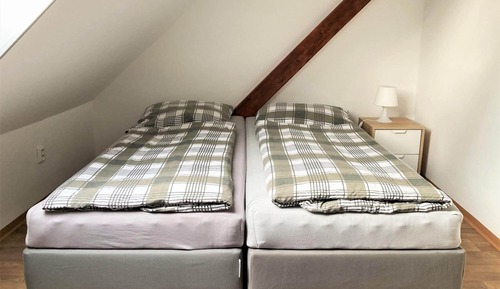 Chambre Double ou avec lits jumeaux, réfrigérateur