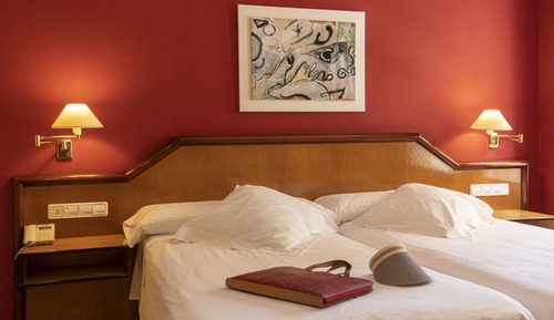 Chambre avec lits jumeaux