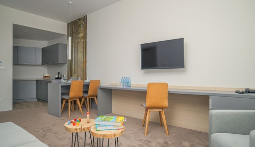 Suite Familiale, coin cuisine