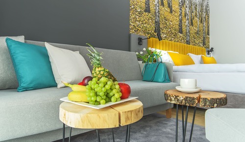 Chambre Double, vue lac