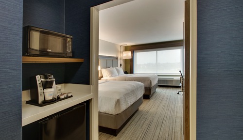 Chambre Standard, 2 grands lits, accessible aux personnes à mobilité réduite (Hearing)