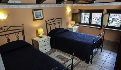 Chambre avec lits jumeaux