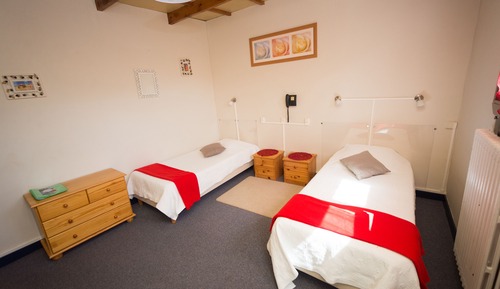 Chambre avec lits jumeaux, 2 lits une place, non-fumeurs