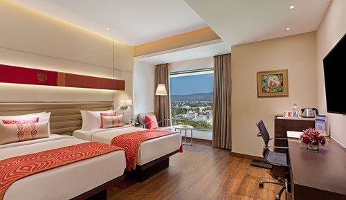 Chambre Deluxe, 2 lits une place