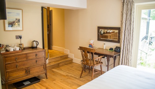 Chambre Double Deluxe, 1 lit double, balcon (Dogs Allowed)