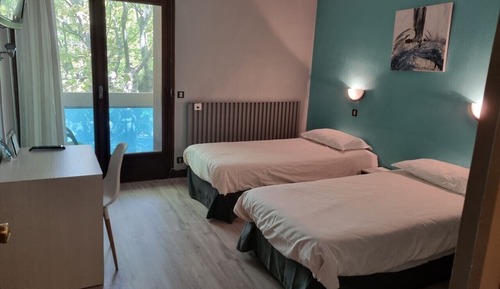 Chambre avec lits jumeaux