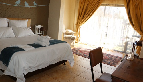 Chambre Double, vue jardin
