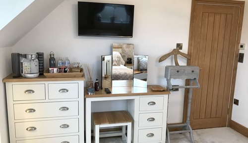 Chambre Double Deluxe, 1 lit double, salle de bains attenante, vue mer