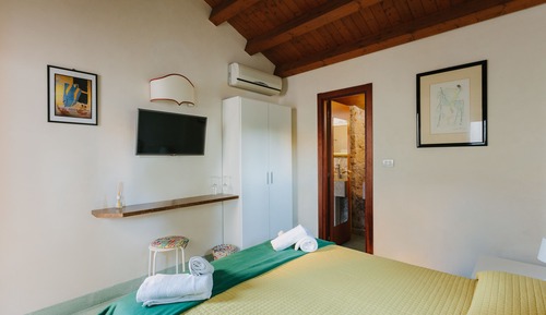 Chambre Double Romantique, salle de bains privée