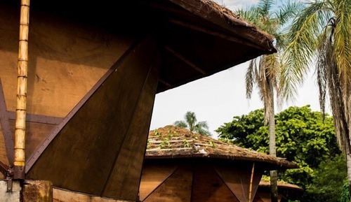 Cabaña panorámica, 1 cama de matrimonio grande con sofá cama, vistas al lago