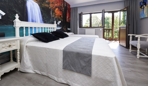 Chambre Triple, terrasse