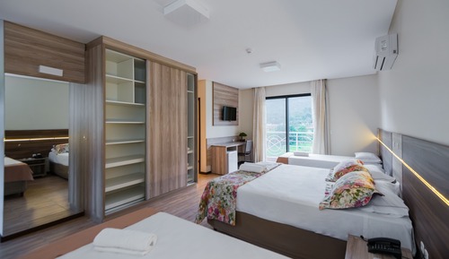 Chambre Deluxe Double ou avec lits jumeaux, 2 lits doubles