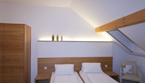 Chambre Double, vue jardin