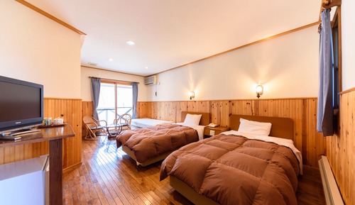 Chambre avec lits jumeaux